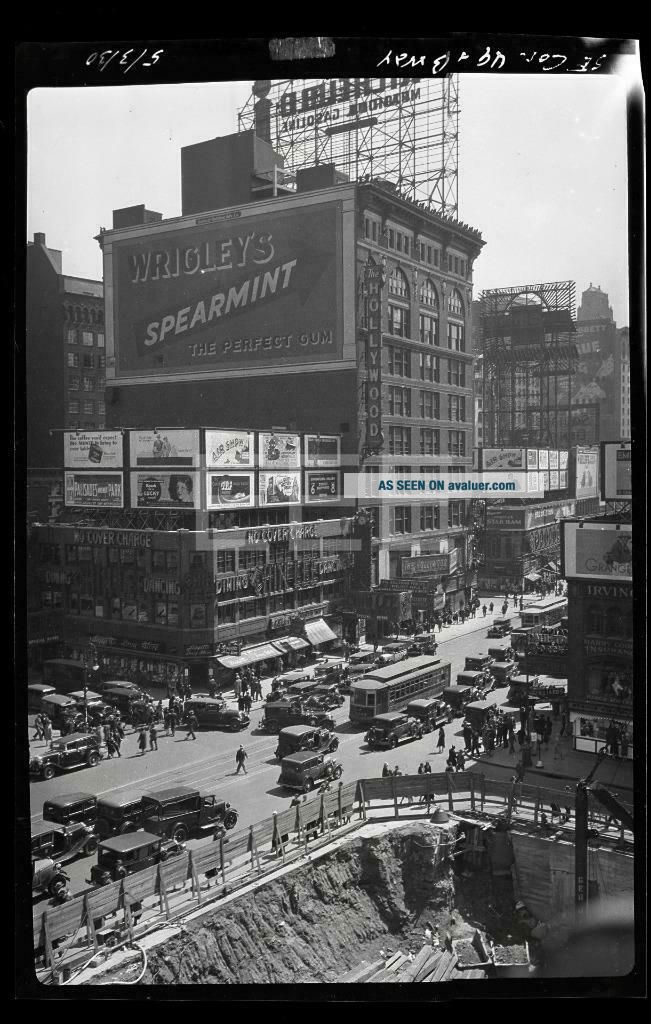 1930 Chin Lee Dinner Dancing Theater Club Manhattan NYC Old Photo Negative 14P
