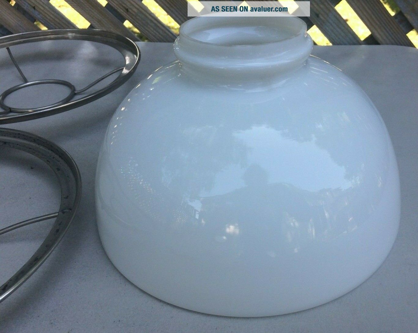 Aladdin Deluxe Hanging Oil Lamp Frosted Glass Shade With 2 Glass Shade ...