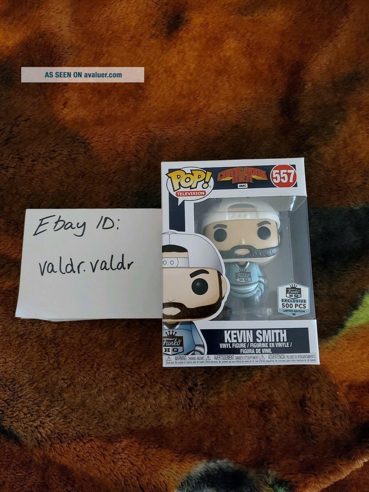 Funko Pop Limited Edition Funko HQ Kevin Smith Pop W/pop Stack | #3012348