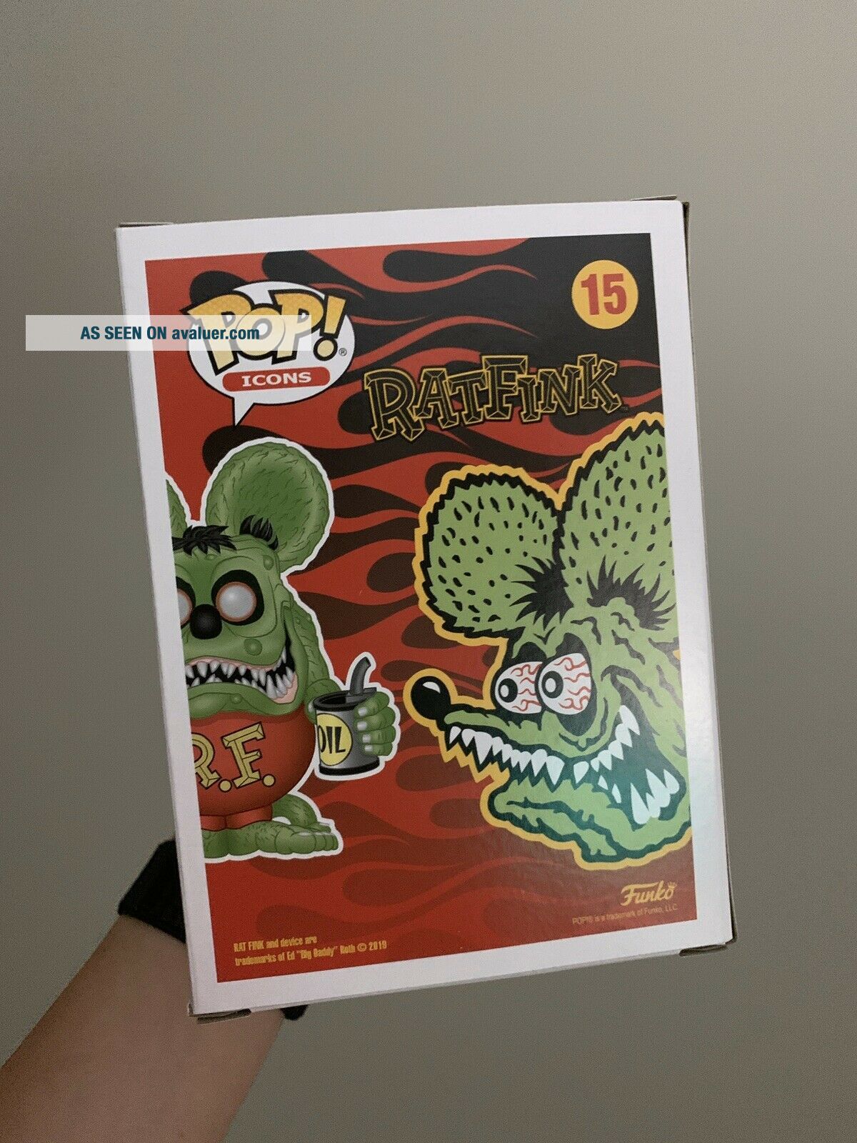 Rat Fink GID SDCC Toy Tokyo Funko Pop Icons | #3035697