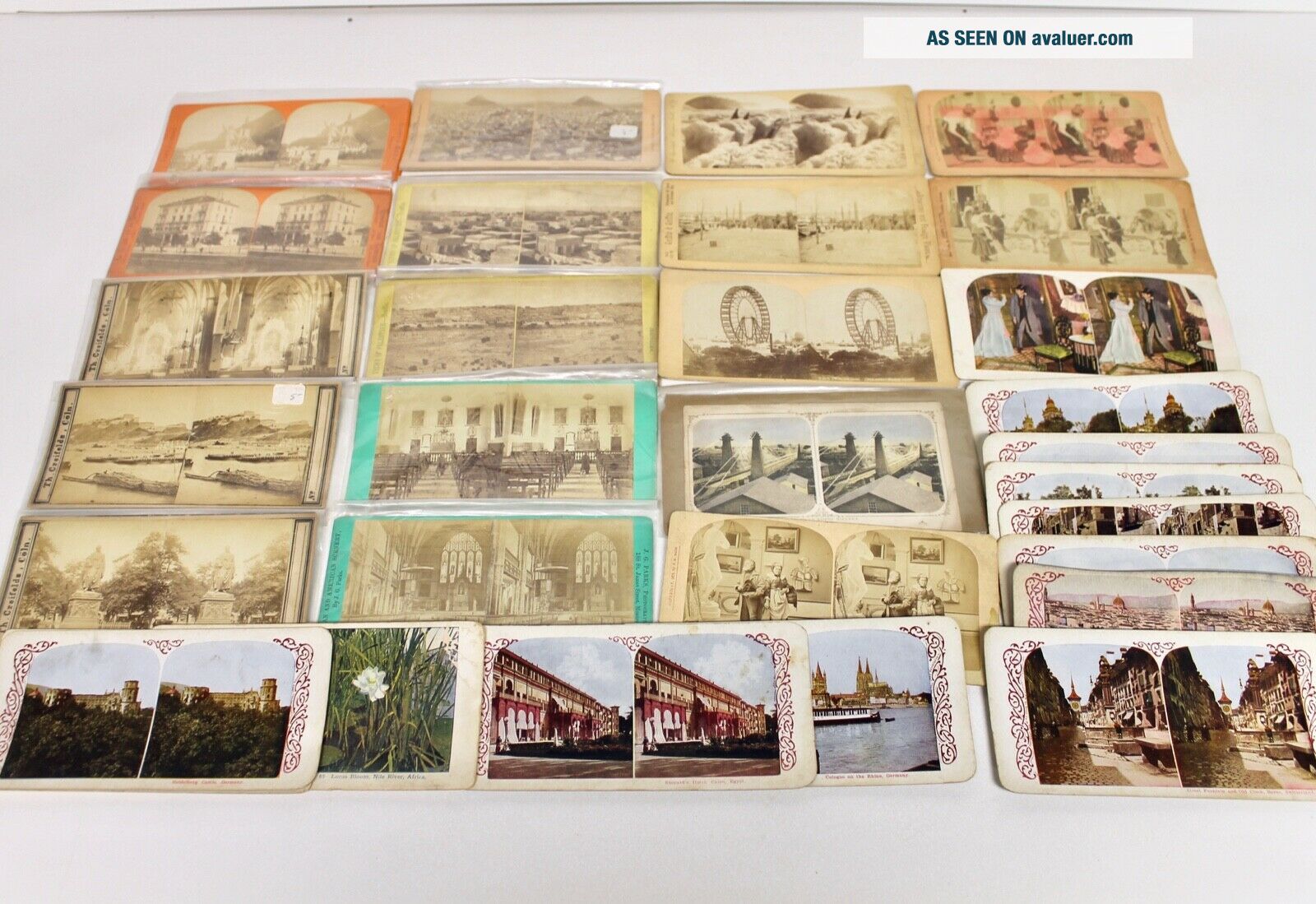 50 ANTIQUE VINTAGE STEREOVIEW CARDS STEREO VIEW | #3077819