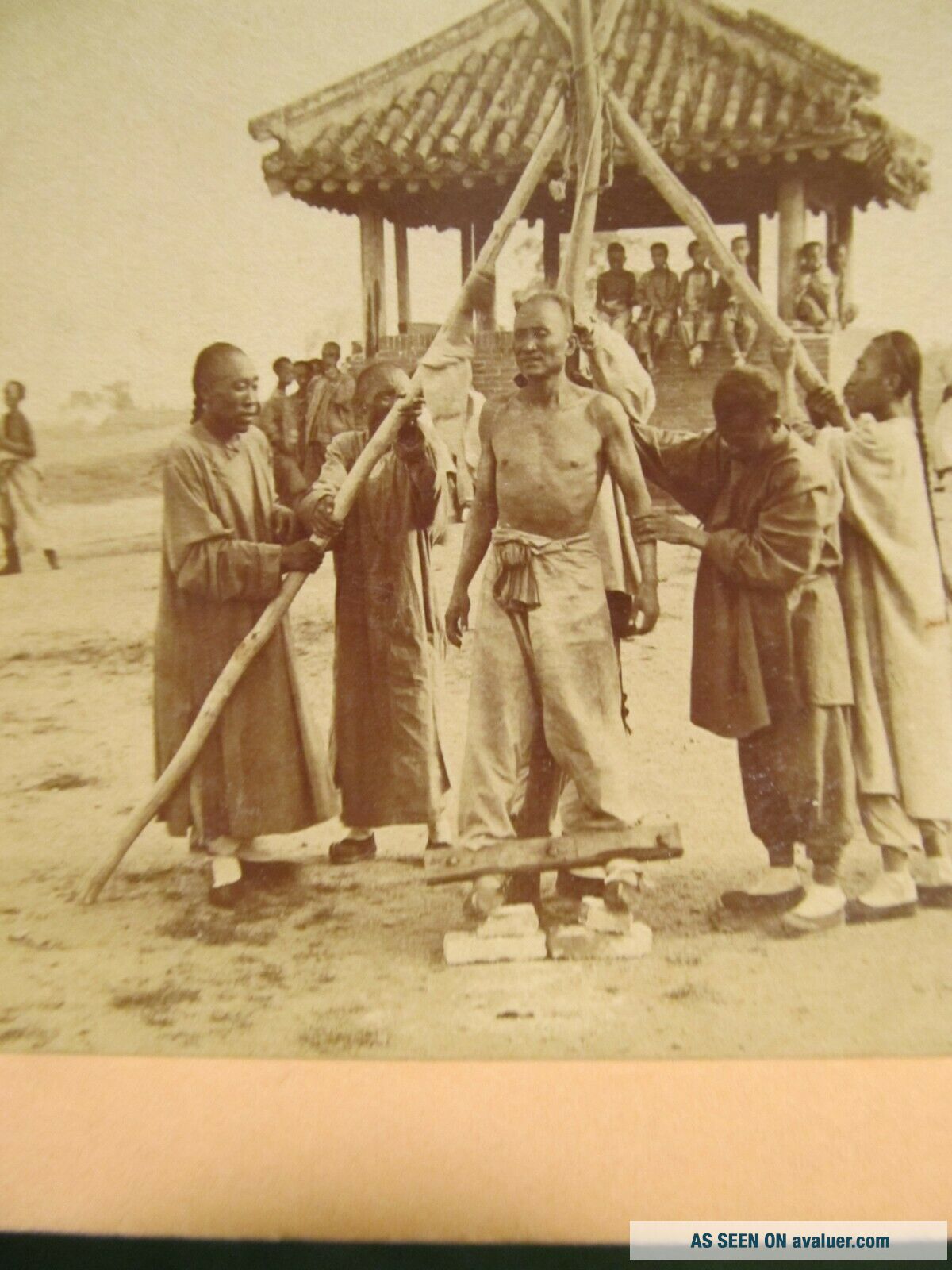 Antique Stereoviews_Boxer Rebellion_Execution_German Infantry_1902 and 1901