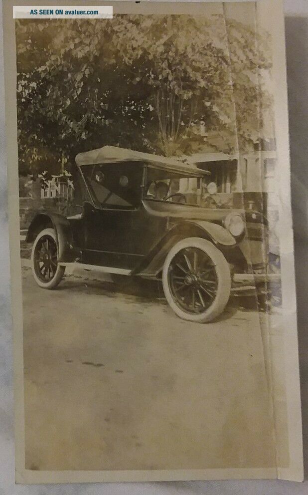 Rare Vintage Old 1916 Photo of a HUPMOBILE Hupp Motor Car Company Automobile