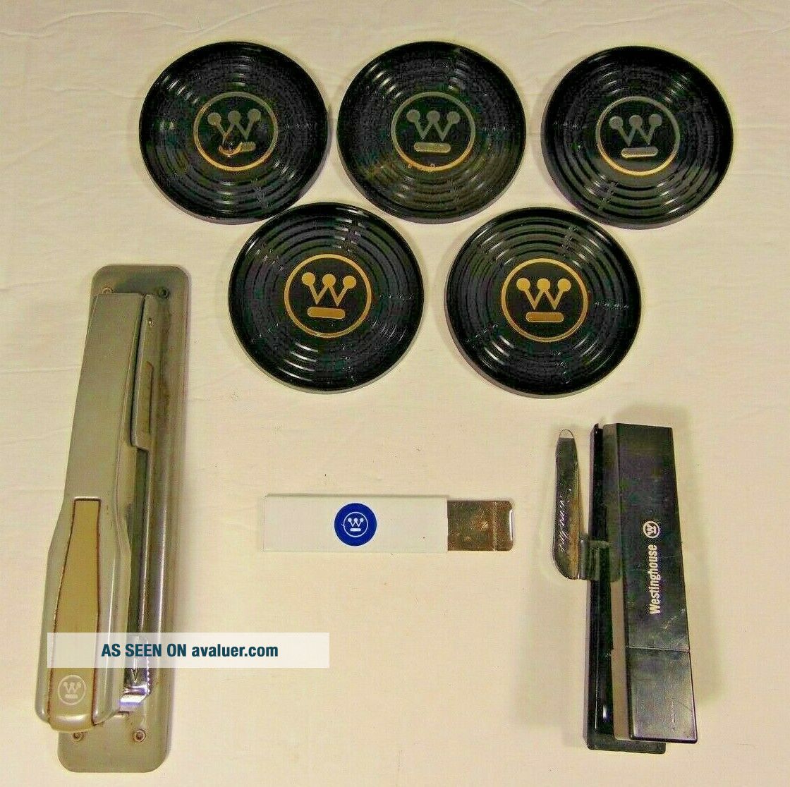 Westinghouse Swingline 888 Coaster Set Box Cutter Office Stapler 400 ...