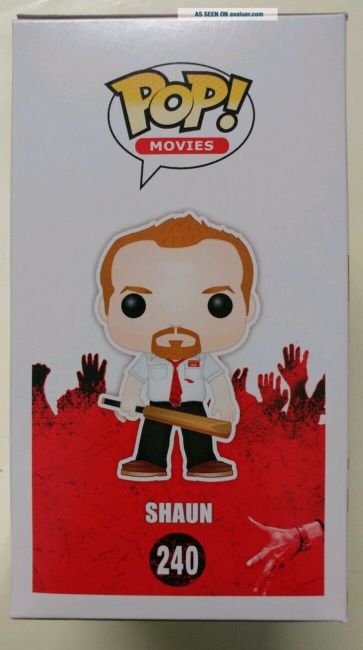 Funko Pop! Shaun Of The Dead - Shaun (Bloedige Chase Variant) - Vinyl Figuur 9,5 Cm - Kans 1/6 - Officiële Merchandise - Verzamelobject