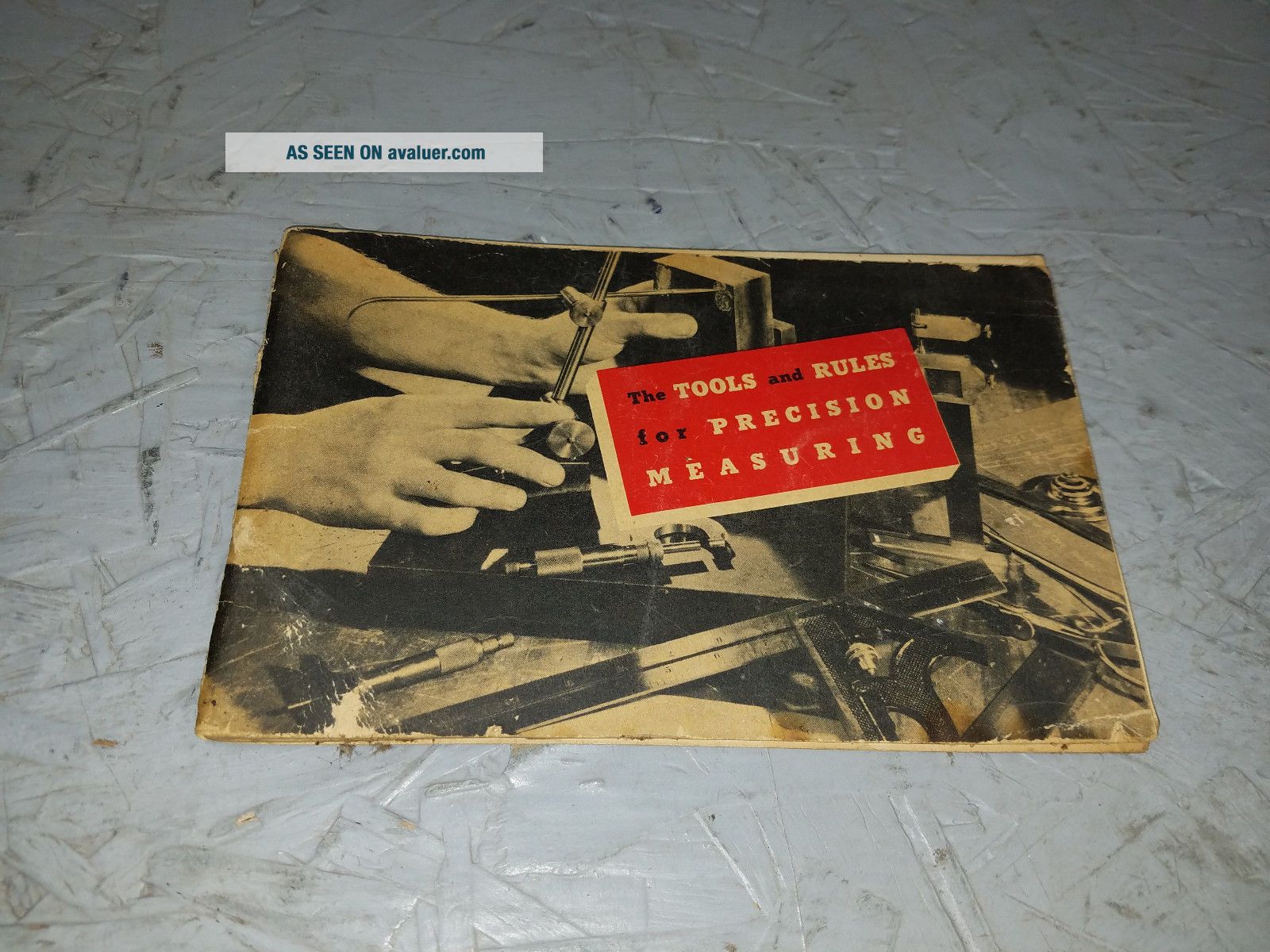 VINTAGE 1947 Starrett Tools The Tools And Rules For Precision Measuring ...