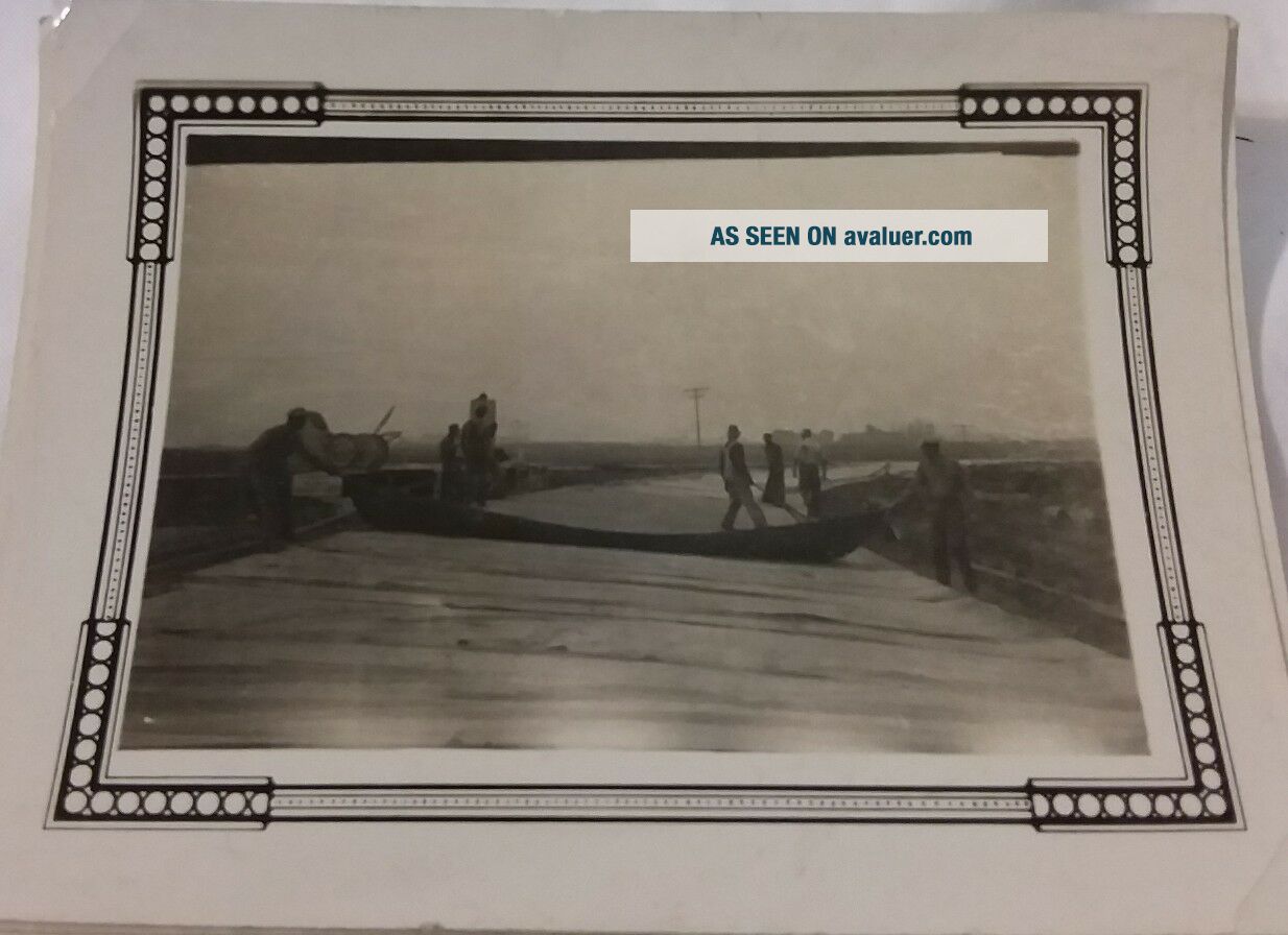 Old Ramps 4 Vintage Old 1930s Photos Of Men Constructing Highway Road Ramp Des ...