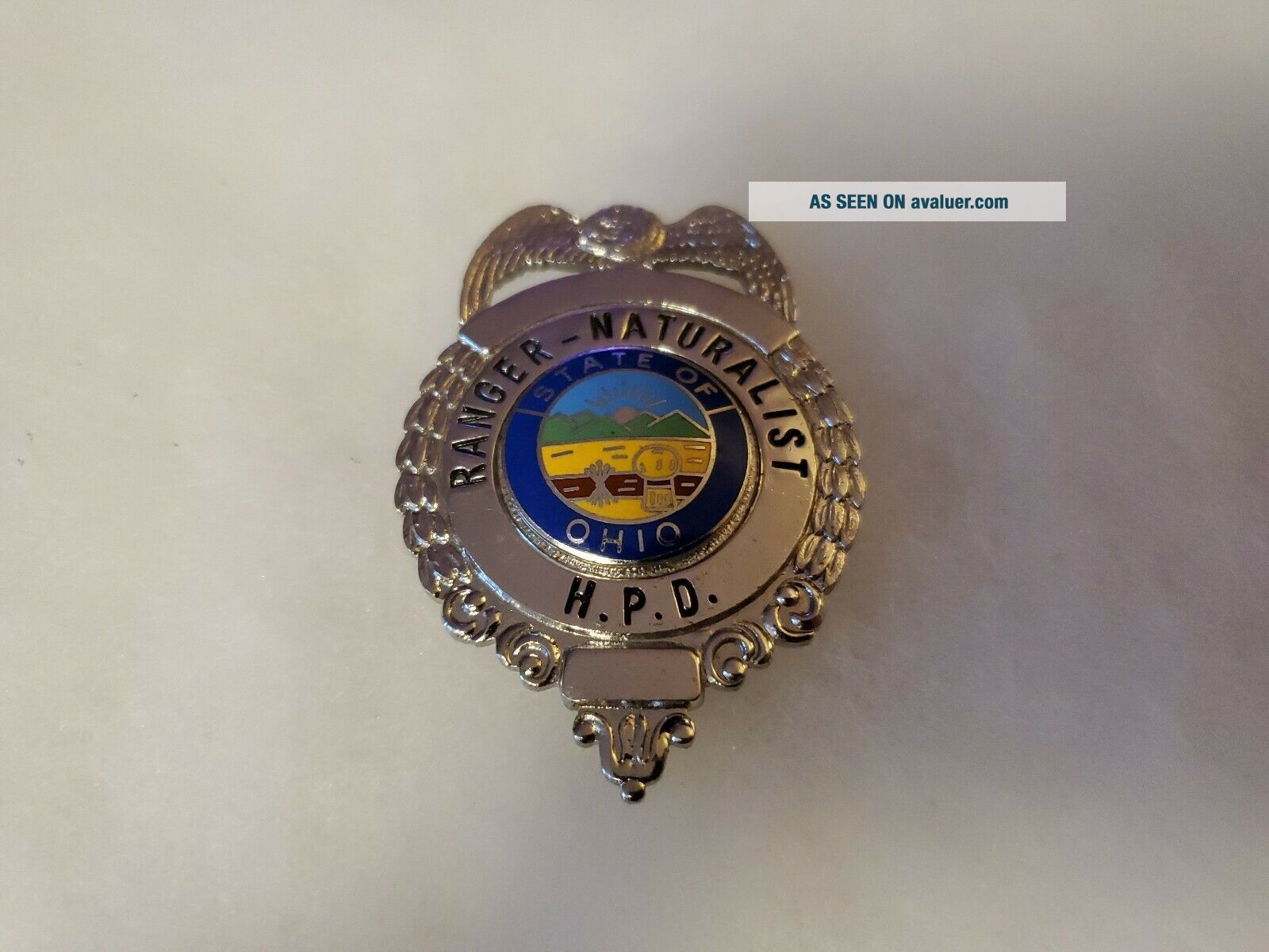 Vintage Obsolete Antique State Of Ohio Ranger Naturalist HPD Police ...