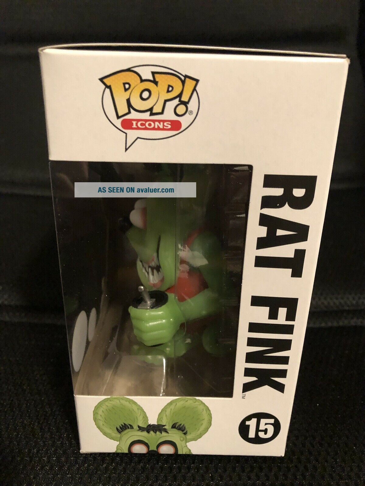 Funko Pop Icons Rat Fink 15 Glow In The Dark SDCC 2019 Toy Tokyo ...