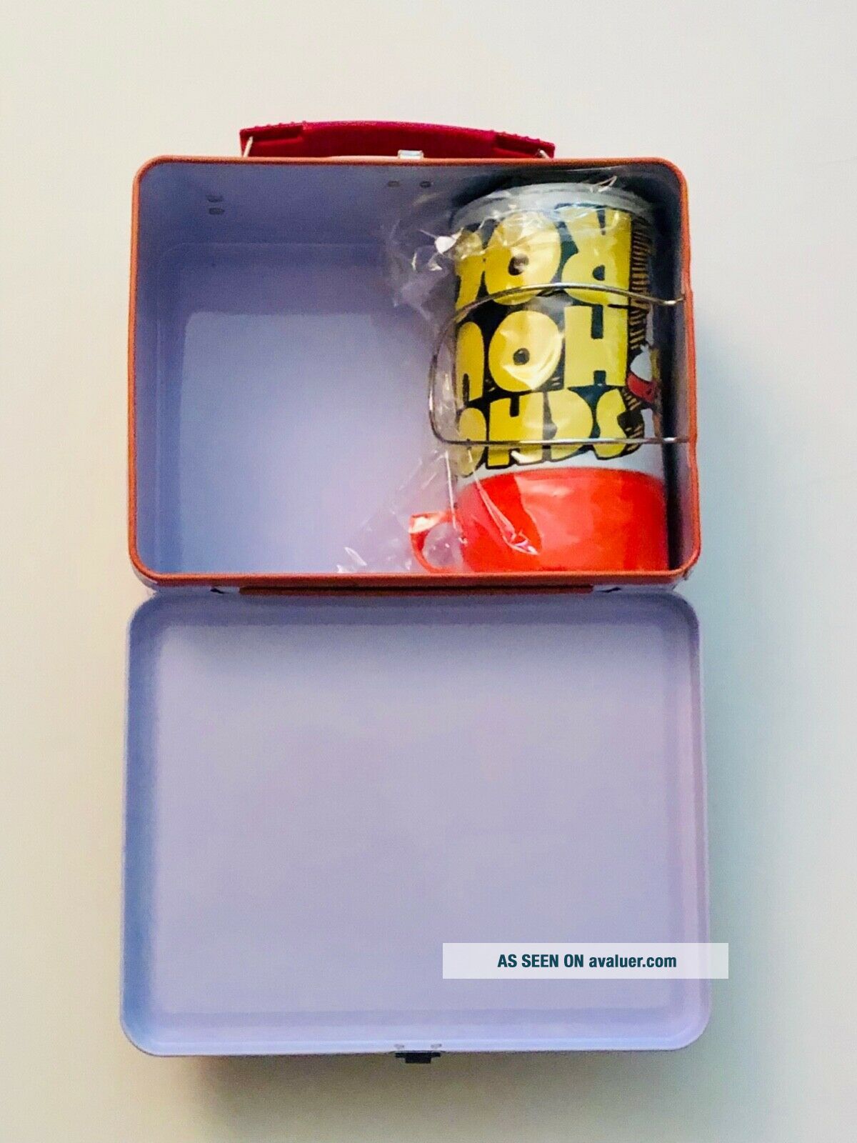 School Rocks Box School House Rock 2001 Collectible Metal Lunch Box And Thermos | #3618543
