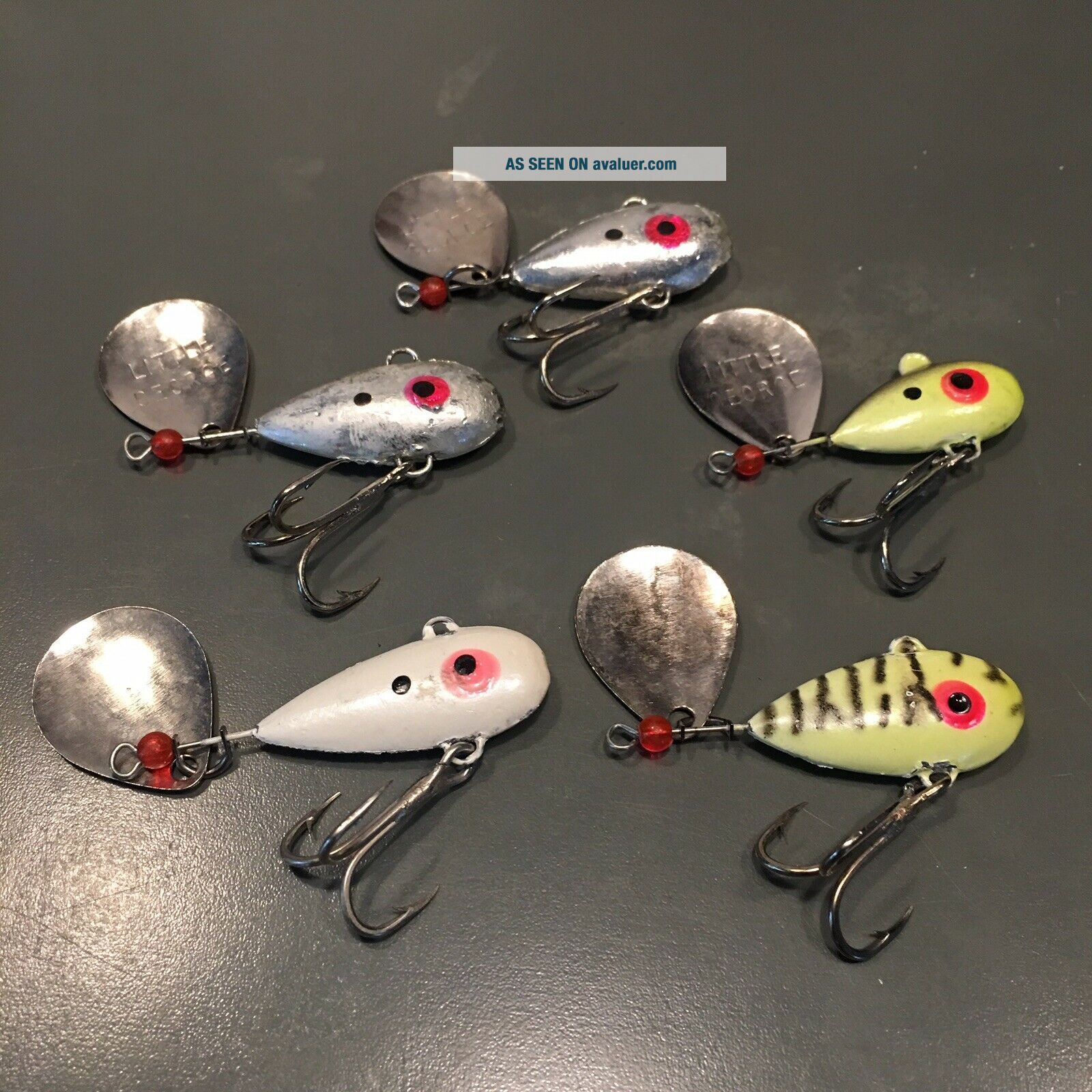 Vintage Mann’s Little George Set Of Five (5) Lures | #3791295