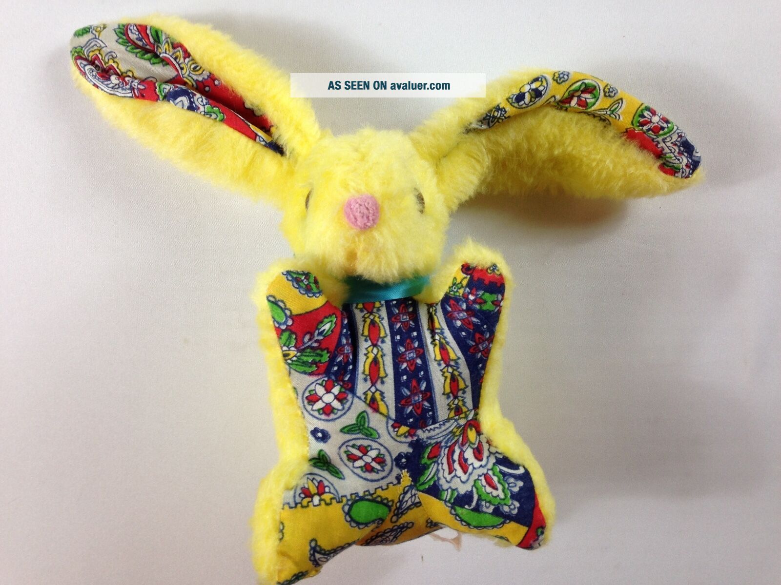 The Rushton Company Plush Bunny Rabbit VTG Firm 8