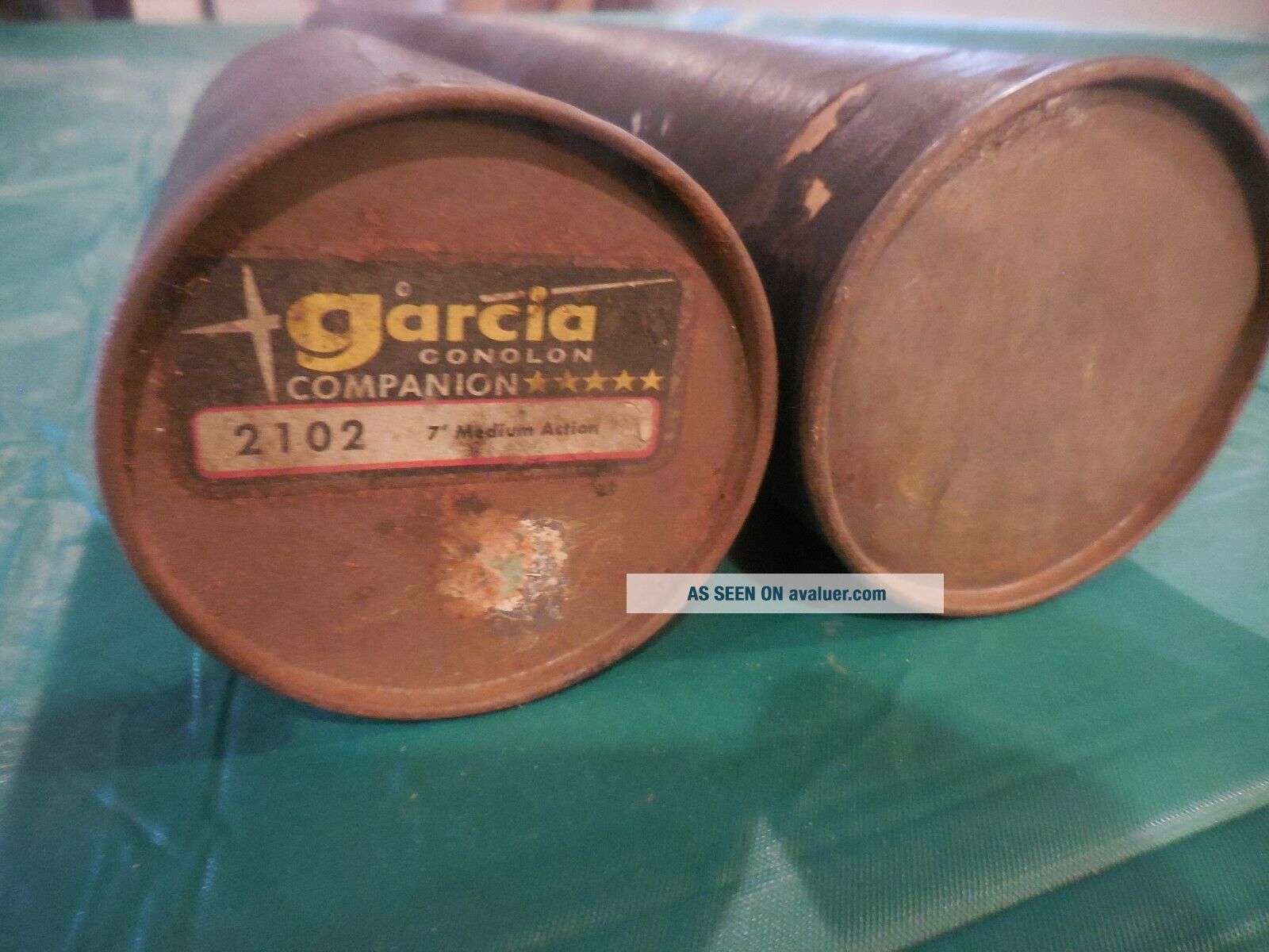 Vintage Garcia Conolon 7 ' Companion 2102 Five Star Medium Fishing Rod ...