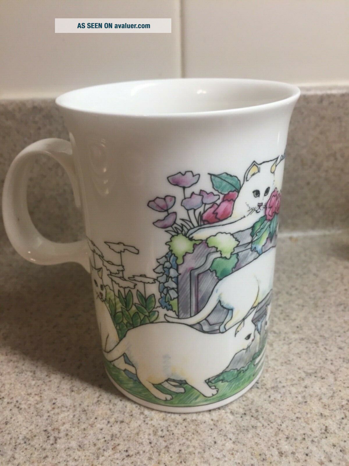 Dunoon Fine Bone China MUG Cats By Jack Dadd Made In England dunoon-fine-bone-china-mug-cats-by-jack-dadd-made-in-england