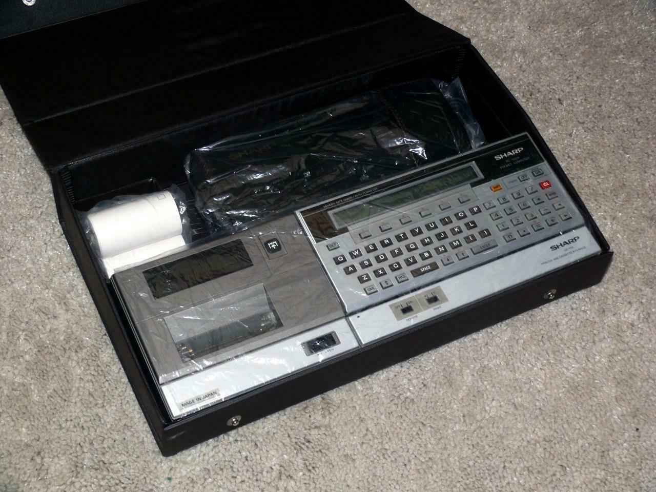 Sharp PC - 1500A Pocket Computer With CE - 150 Printer Interface (Ref ...