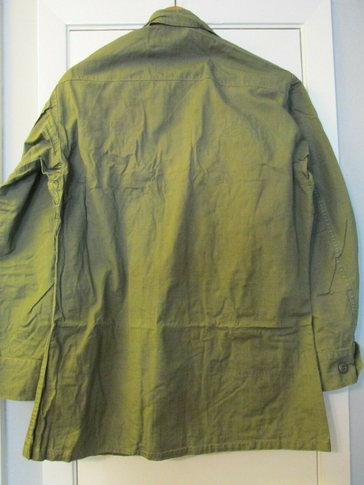 Slanting Pocket VINTAGE 1968 US ARMY VIETNAM WAR ERA SLANT POCKET COMBAT SHIRT/COAT ...