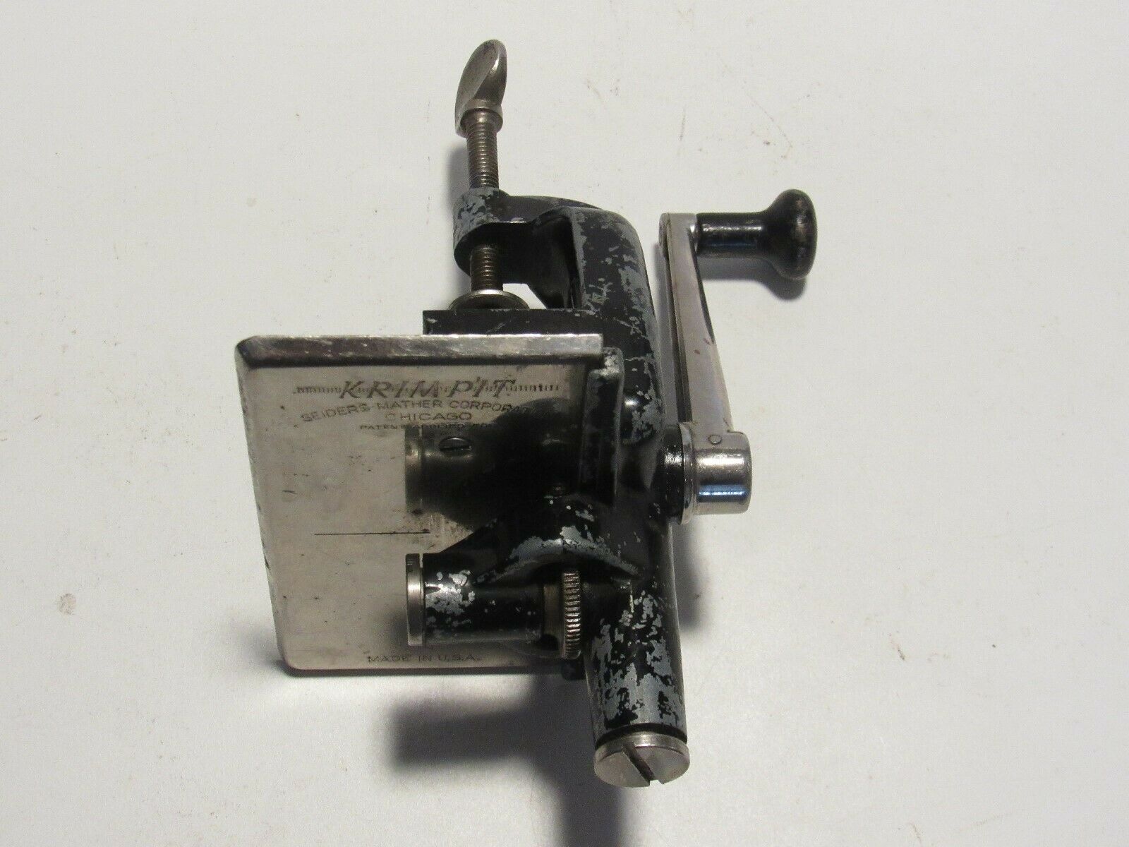 Krimpit Vintage Stapleless Stapler, Paper Crimper, Krimpit Is The Brand | #19164856