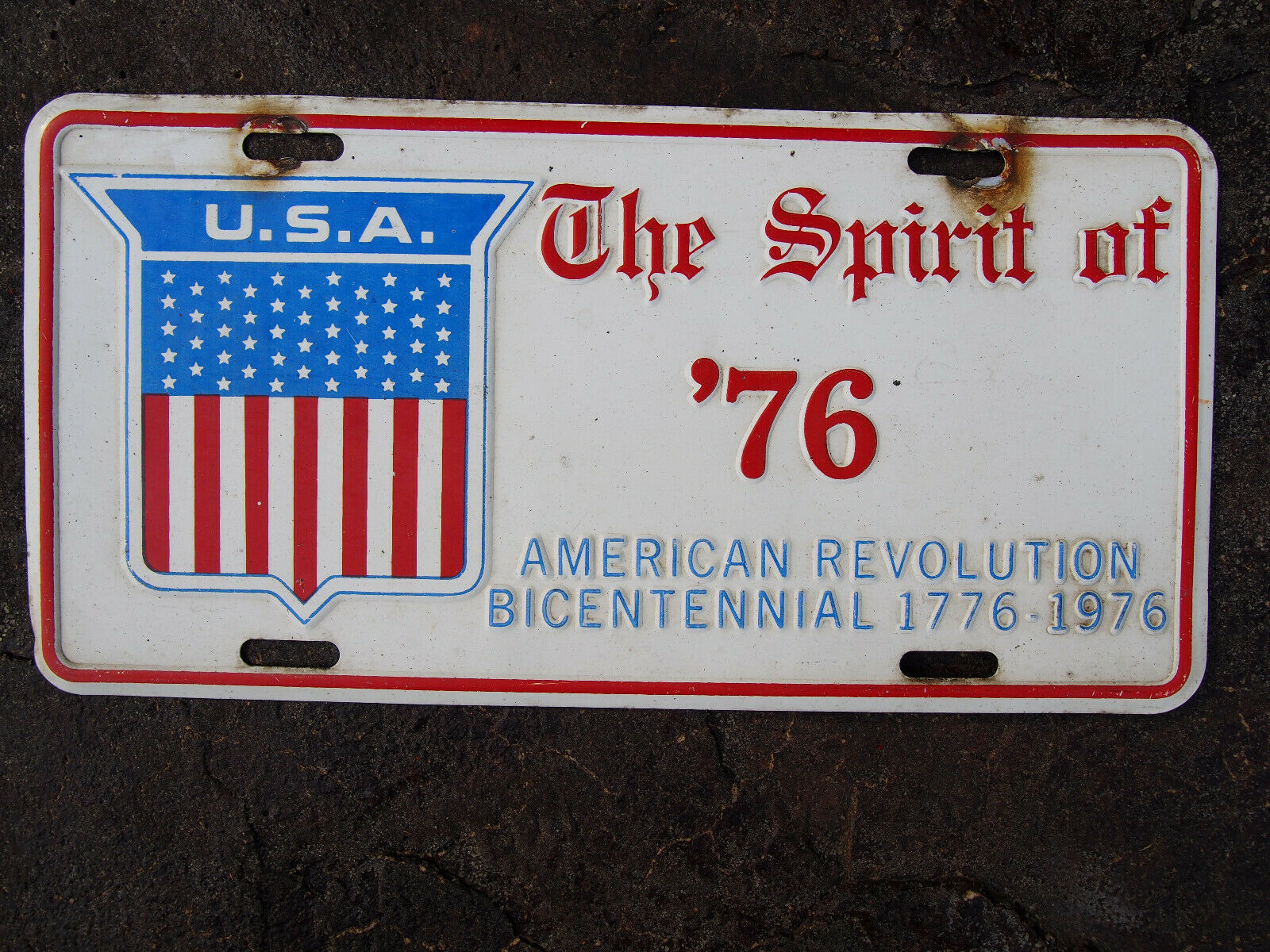 1976 The Spirit Of 76 License Plate American Revolution Bicentennial 1976 The Spirit Of 76 License Plate American Revolution Bicentennial