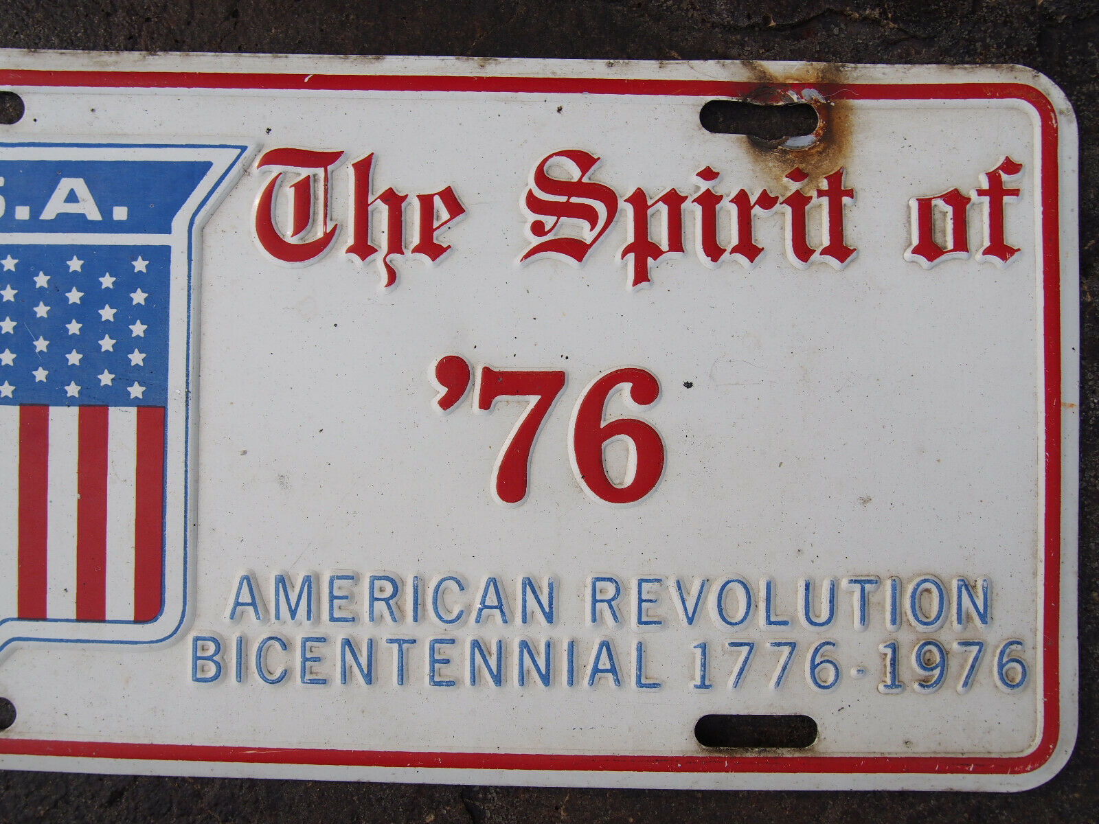 1976 The Spirit Of 76 License Plate American Revolution Bicentennial 1976 The Spirit Of 76 License Plate American Revolution Bicentennial