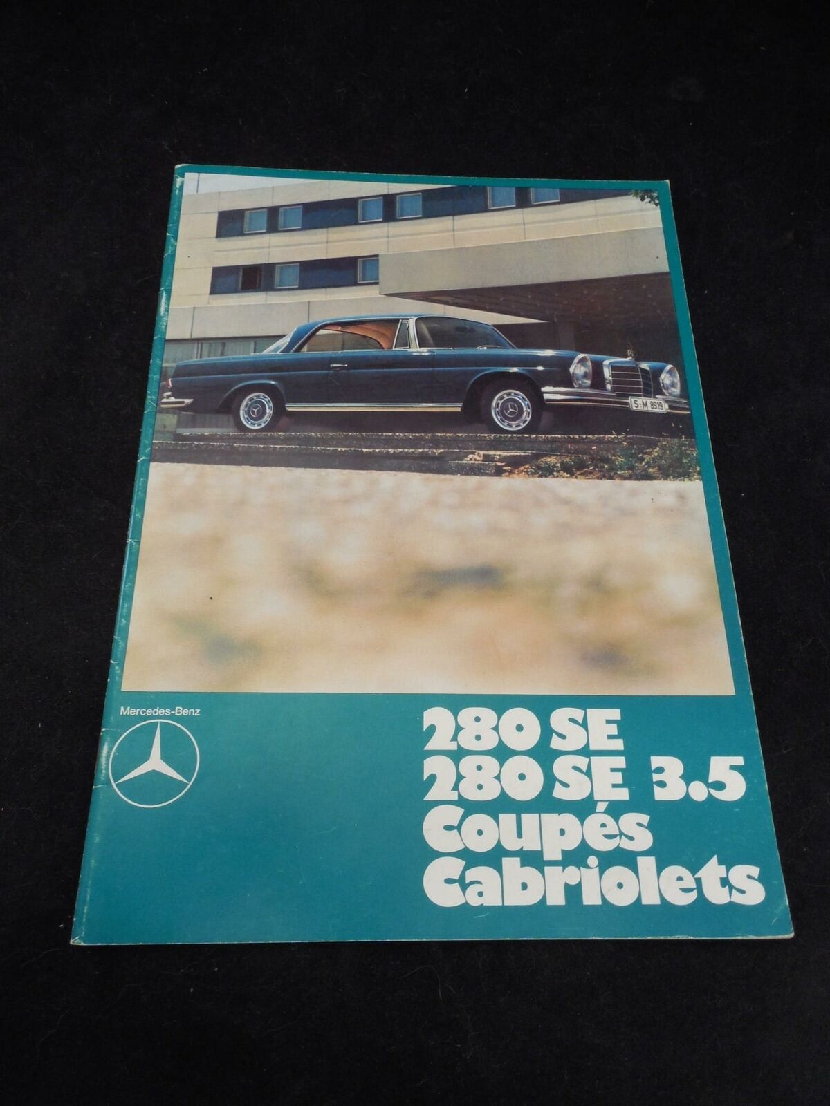 Vintage Mercedes Benz Vehicle Sales Brochure 280 SE Coupes Printed In ...