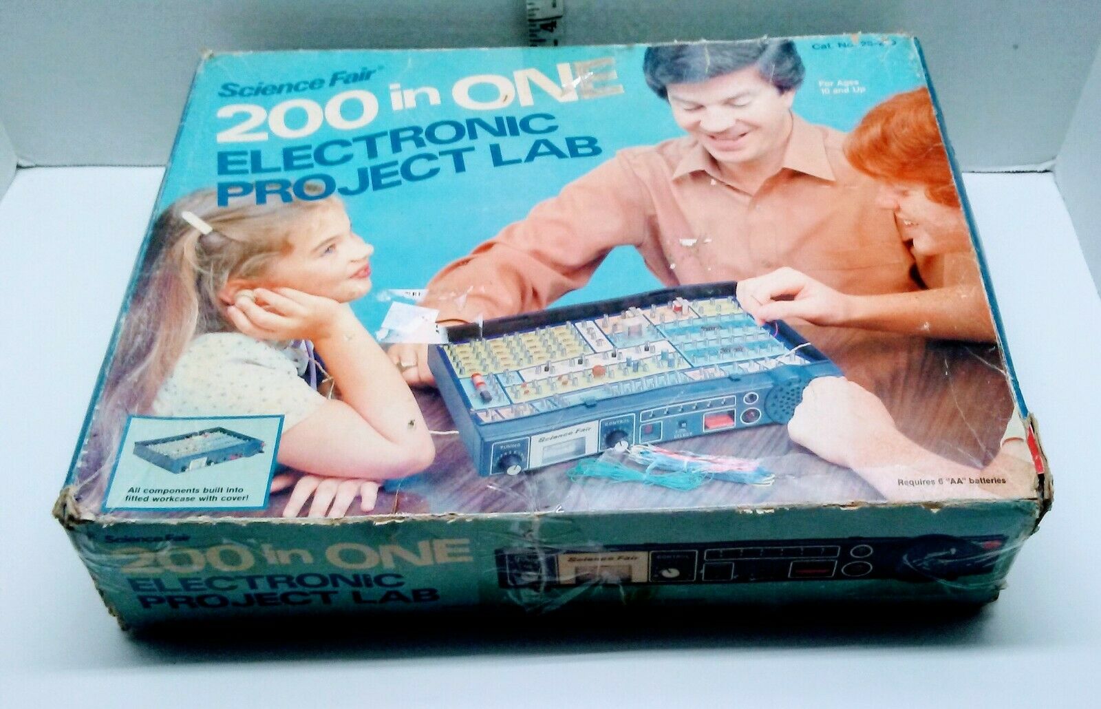 Vintage 1981 Radio Shack Science Fair 200 In One Electronic Project Lab ...