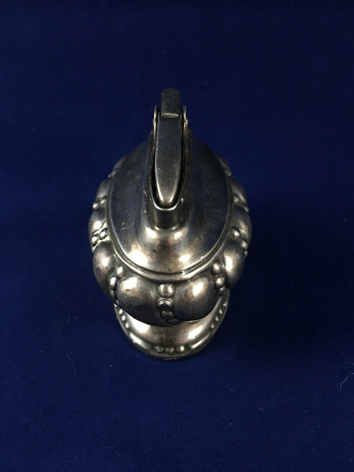 Vintage Ronson Crown Silver Plated Table Top Cigarette Lighter Newark ...