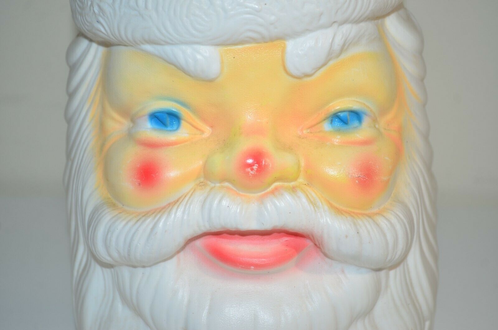 Vintage CarolinaEnterprises Empire Plastic Blow Mold Santa Claus Cookie