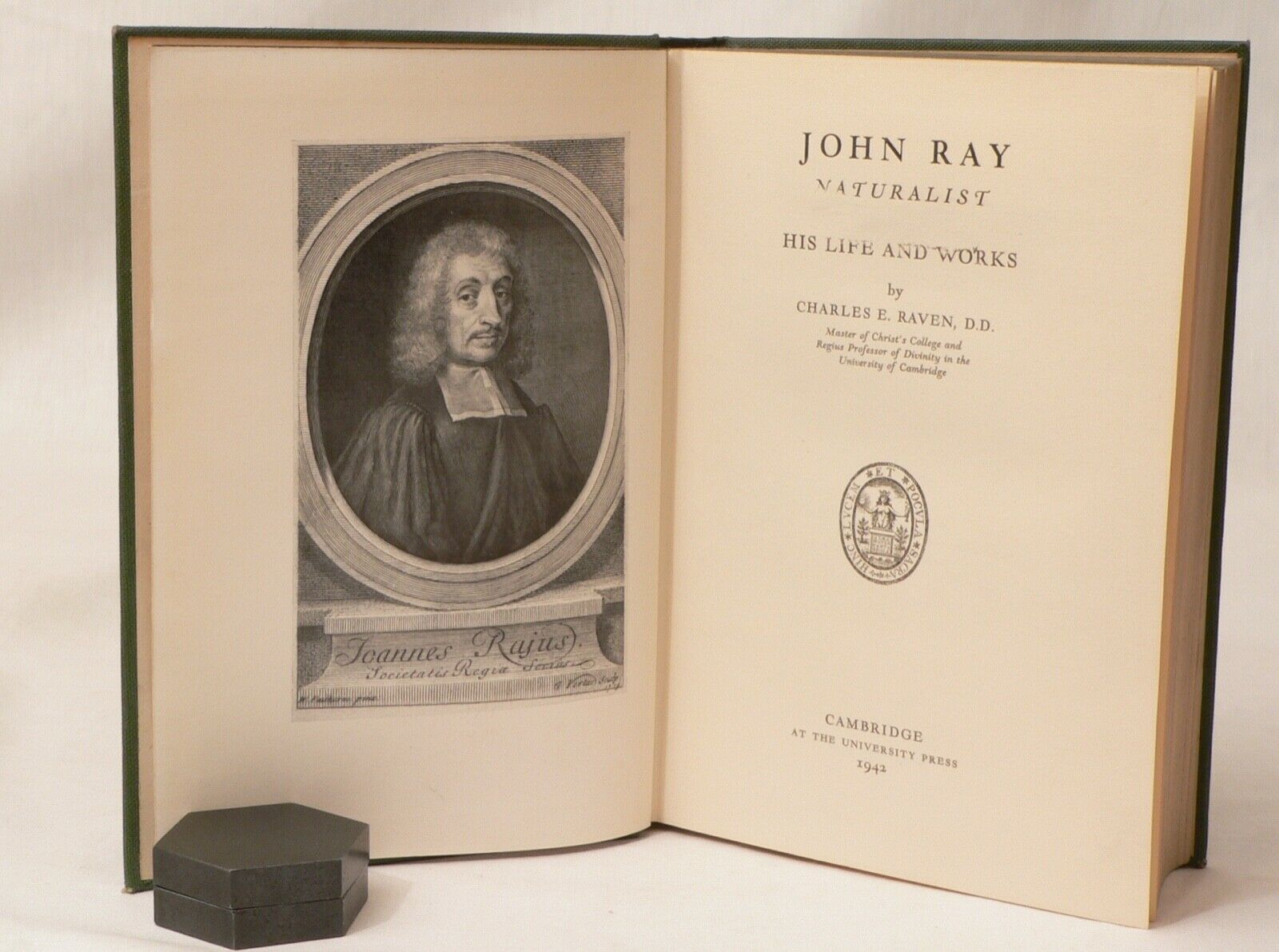 John Ray Naturalist His Life And By Charles E Raven 1942 | #18084475