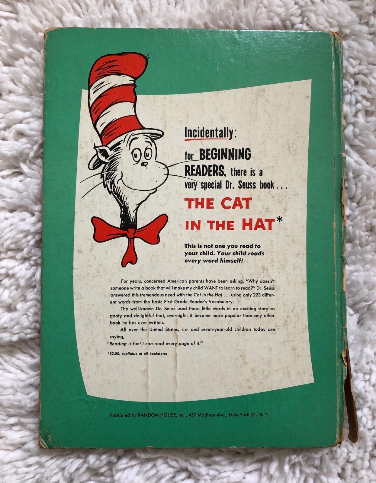 SIGNED DR. SEUSS 1957 How The Grinch Stole Christmas First Edition 1st ...