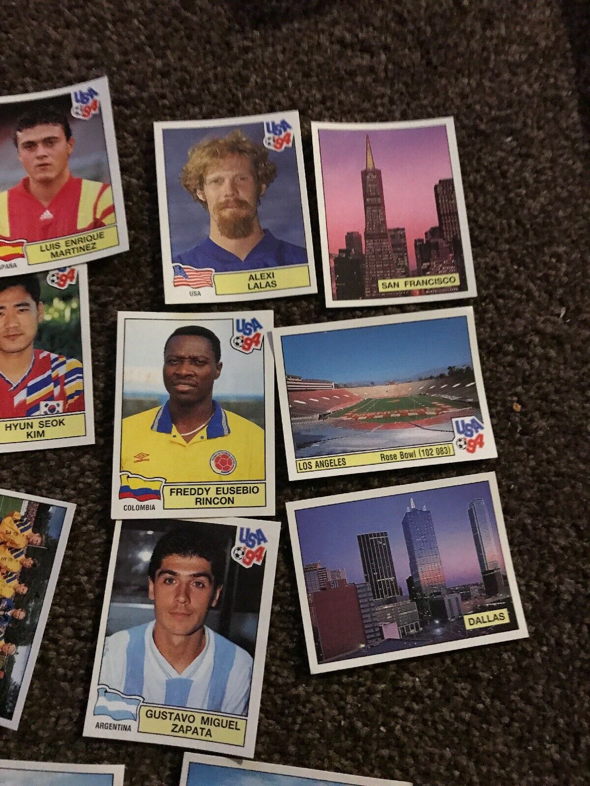 Rare Panini World Cup Usa94 Stickers Players Stadium Cities Badges No Rare Panini World Cup Usa94 Stickers Players Stadium Cities Badges No