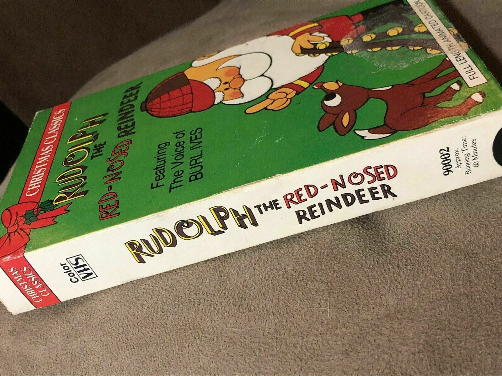 Vintage Christmas Classics: Rudolph The Red Nosed Reindeer On VHS ...
