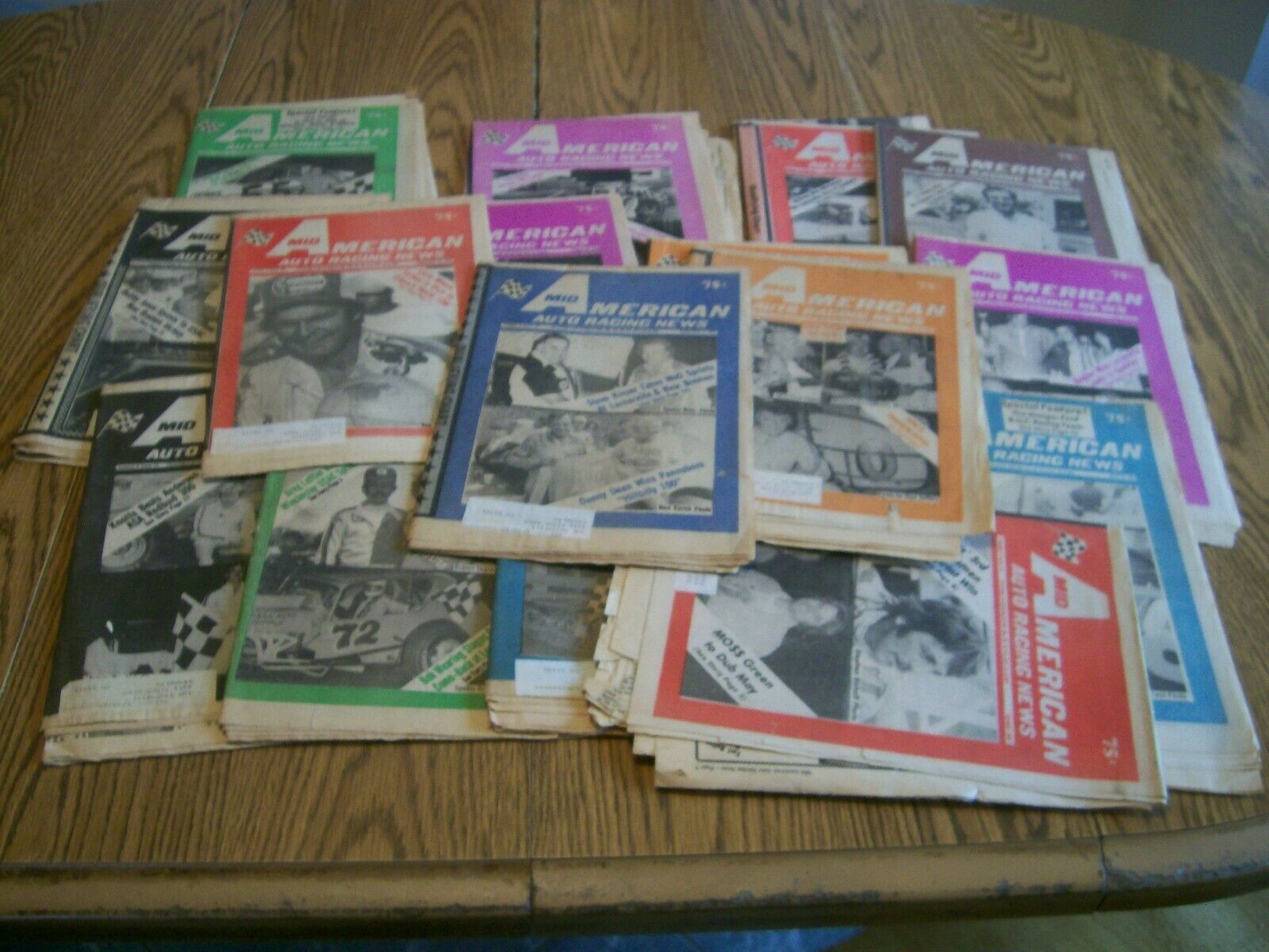 MID AMERICAN AUTO RACING NEWS 1979 OVAL TRACK RACING SANDUSKY ...