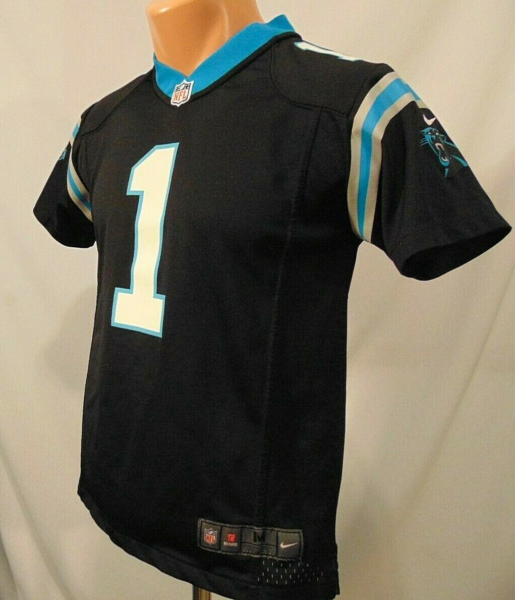 Cam Newton #1 Carolina Panthers Drawstring Gym Bag – Jersey Backpack Sack (18x14) - View #5